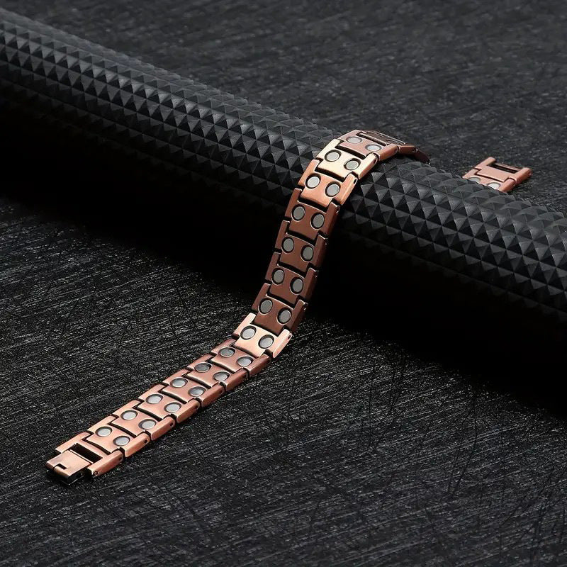 Max Strength Therapy Bracelet - Red Copper Series
