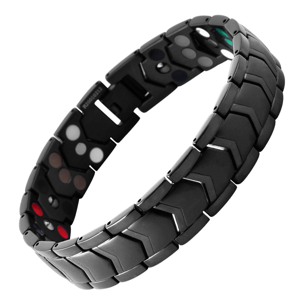 Ultra Strength Magnetic Therapy Bracelet - Titanium Series