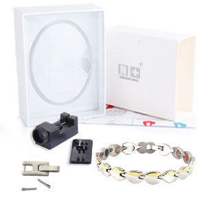Dual Tone Magnetic Therapy Bracelet – Classic Series