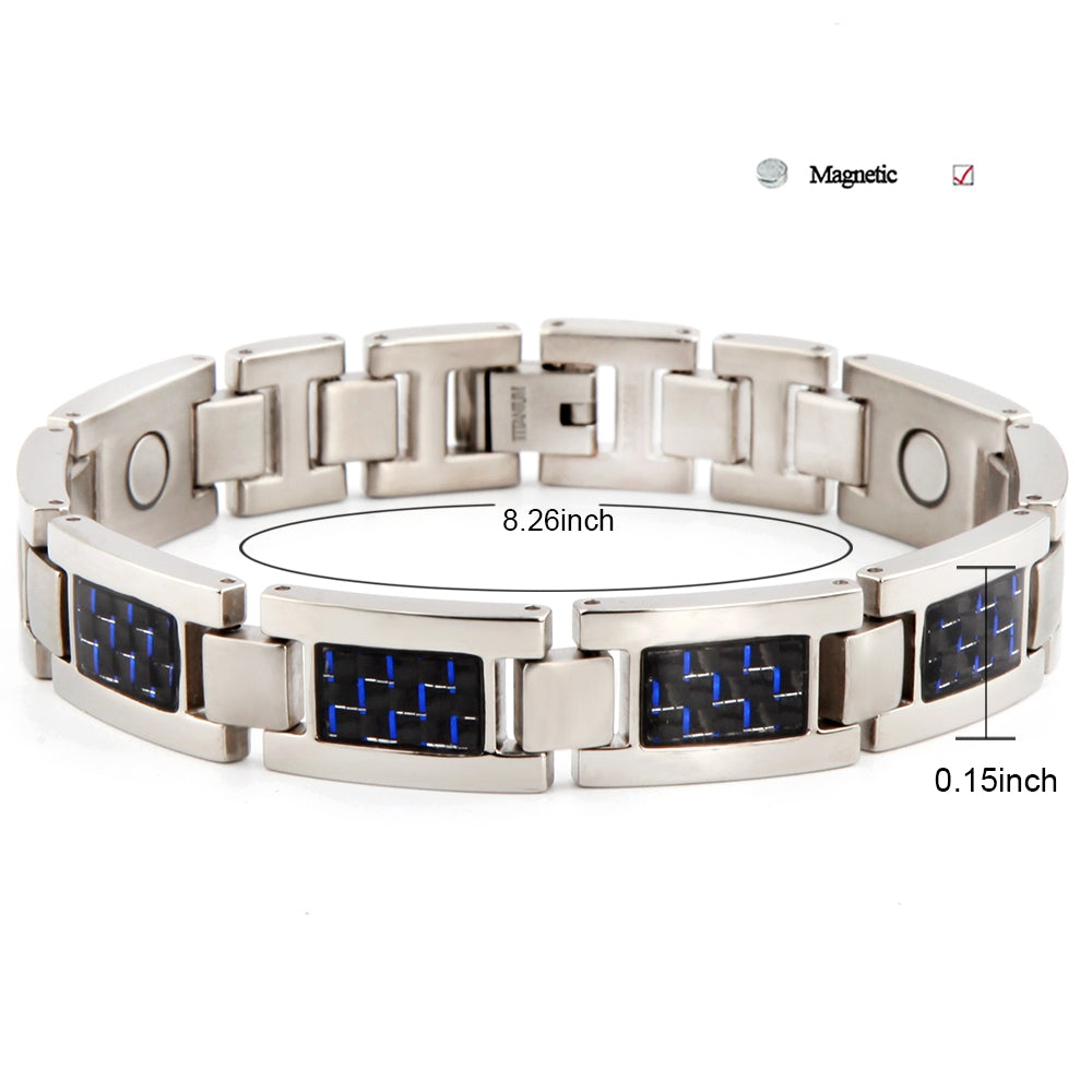 Magnetic Therapy Bracelet - Titanium Series