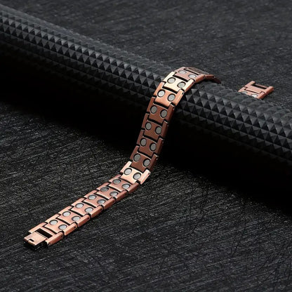 Max Strength Therapy Bracelet - Red Copper Series
