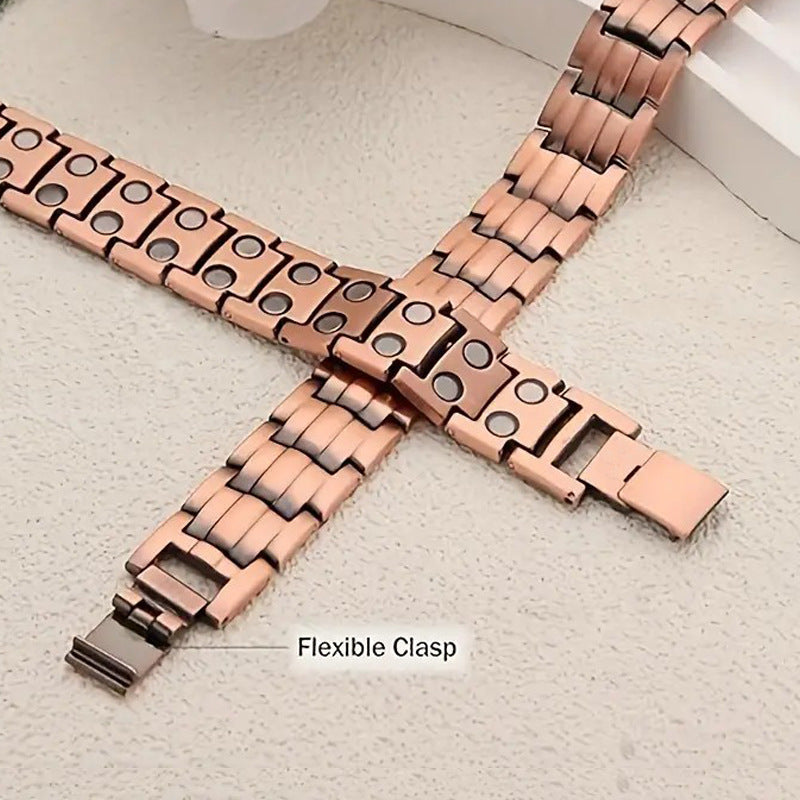 Max Strength Therapy Bracelet - Red Copper Series