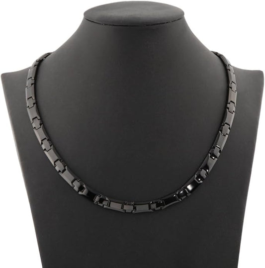 Magnetic Therapy Necklace with Germanium Field-Titanium Series