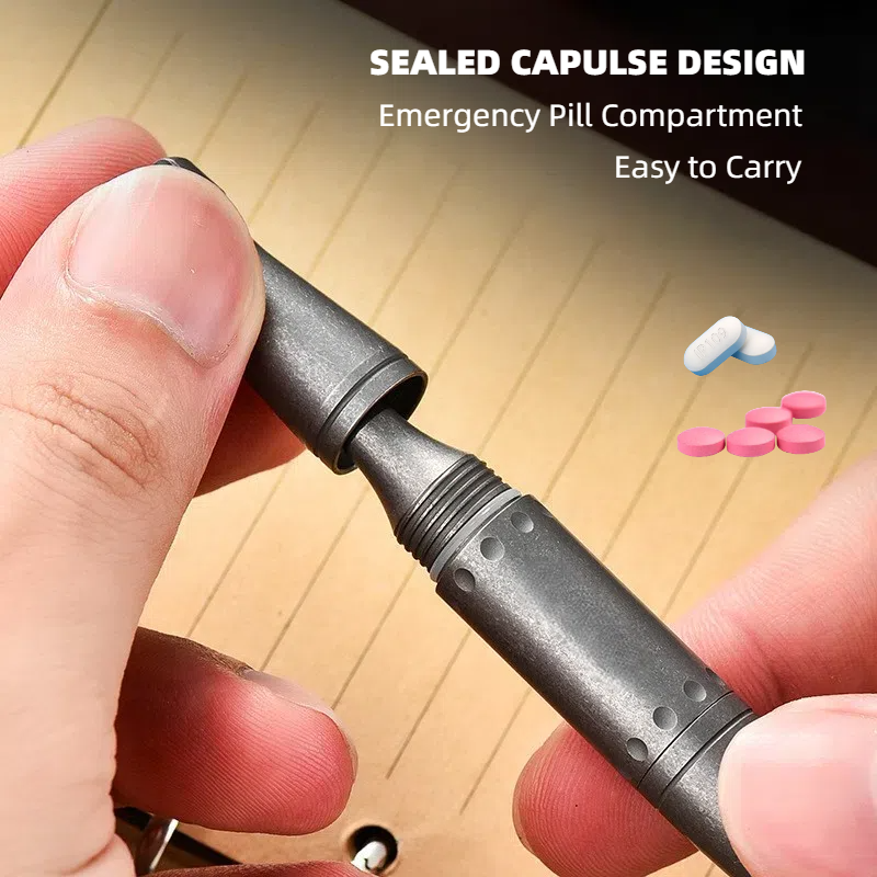 Titanium Nitro Energy Pen Multi-Function Acupressure & Self-Care Tool